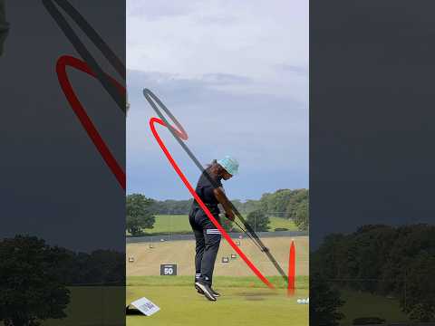 Troy Mullins golf swing on Shot Tracer app 🔥 #golfswing