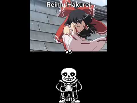 Reimu Hakurei vs Sans (Touhou Project | Undertale)