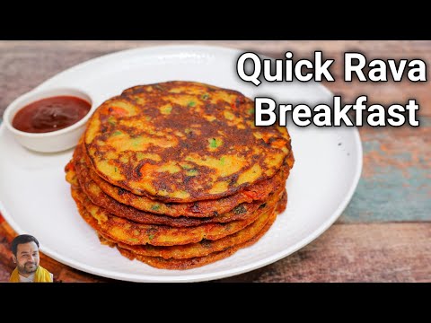 Instant Healthy Breakfast In Just 10 Minutes / Quick Healthy Breakfast For Busy Morning / Breakfast