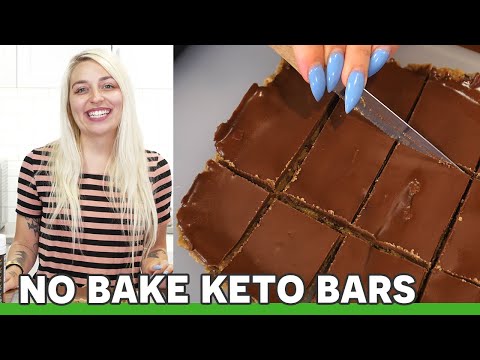 No Bake Keto Cookie Bars are Delicious!