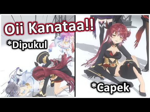 MARINE Kesal Karena KANATA Gagal Mulu Waktu Lagi Challenge | (Hololive Clips)