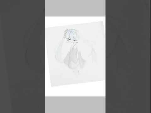 初音ミク描いてみた【初投稿】