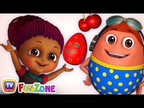 Learn RED Colour with Johny Johny Yes Papa | Surprise Eggs Colours Ball Pit Show | ChuChuTV 3D Fun