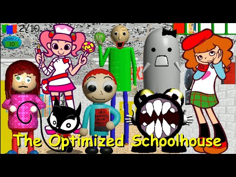 The Optimized Schoolhouse V1.5 pre-release - Baldi's Basics Mod