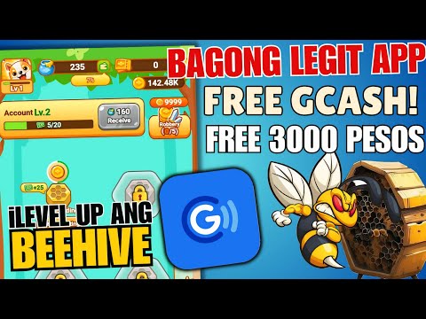 BAGONG FREE LEGIT EARNING GCASH=KUMITA NG FREE 3K PESOS(iLEVEL UP ANG BEEHIVE)LOW GO APP#earningapp