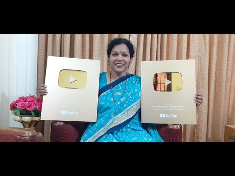 Unboxing of "TWO  GOLD  BUTTONS" from YouTube - It's A History In YouTube