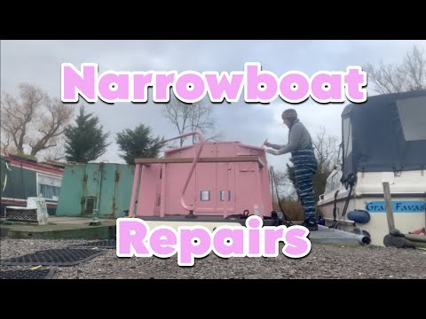 Repairs on my Narrowboat