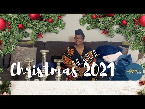 CHRISTMAS HAUL 2021 || #Lynnskitchen  #Praycookrepeat  #Christmashaul2021