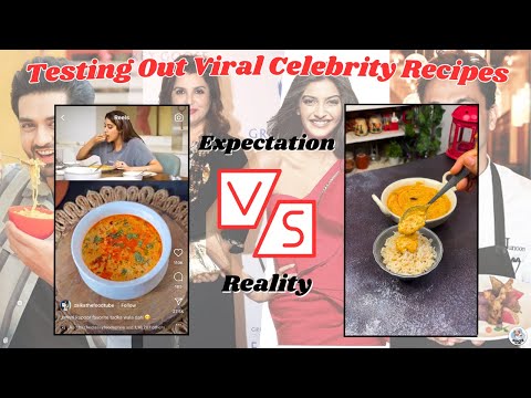 Testing Out Viral Celebrity Recipes | Testing Celebrity Hacks | Celebrity Favourite Recipes | HP