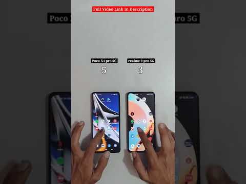 Poco x4 pro 5G vs realme 10 pro 5G Quick Speed Test #shorts #viral #poco #realme #youtubeshorts