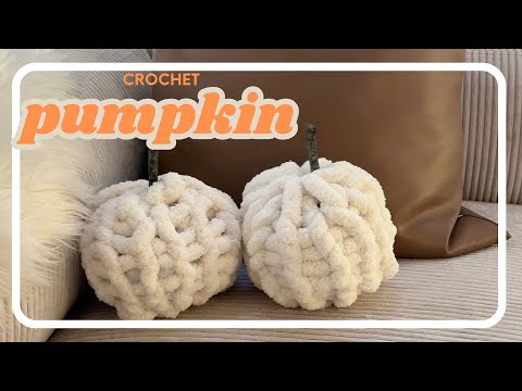 How to Hand Knit a Chunky Pumpkin