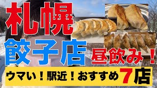 [札幌地元民おすすめ]駅近！昼飲み！はしご酒で行ったおすすめ餃子７店！