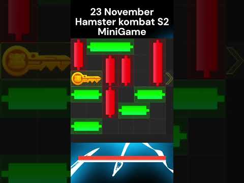 23 NOVEMBER Mini Game Puzzle Hamster Kombat today Solved #hamsterkombat #puzzlegame #shorts #short