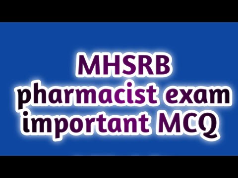 MHSRB pharmacist exam preparation#pharmamcqgovernmentpharmacistexampreparation