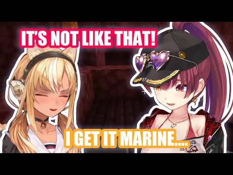 Marine Turns into Cute Tsundere Mode After Getting Flare Teases Her 【Hololive English Sub】