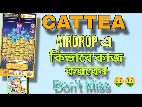 CATTEA Ai Airdrop এ কিভাবে কাজ করবেন | CATTEA  New Airdrop 🔥 New Telegram Bot 🤑