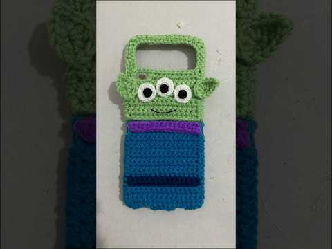 A short that is really short #shorts #crochetphonecase #crochet #crochetphonecover