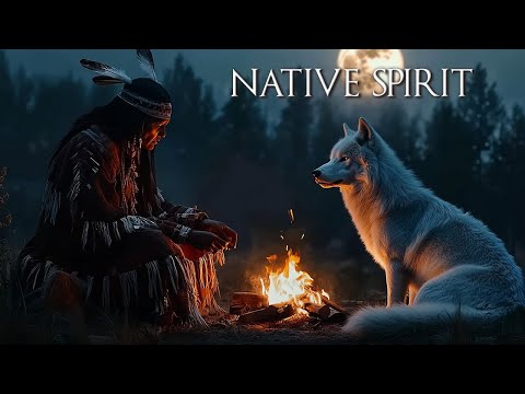 Native Spirit Under the Moonlight - Native American Flute Music for SPIRIT, SOUL, HEART