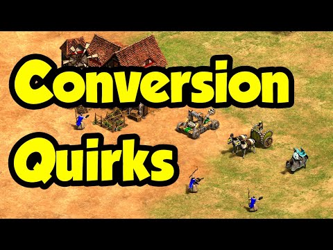 Conversion quirks & stats (AoE2)