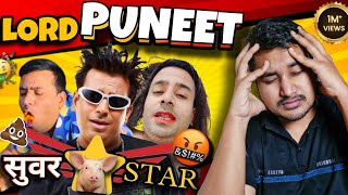 Puneet Superstar Roast 🤮💩🤯 | Funny Roast 🤬⁉️ | Lord Puneet | Instagram Viral Reels 🤣😂