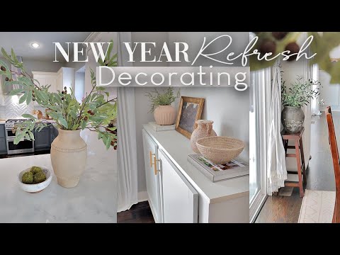 FRESH NEW YEAR DECORATING || HOW TO INTENTIONALLY STYLING NEW DECOR || STUDIO McGEE + HEART & HAND