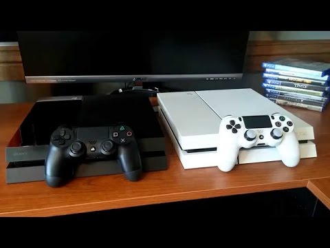 Quick Unboxing of PS4 white