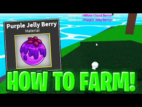 How To GET & USE BERRIES FAST in BLOX FRUITS! ROBLOX