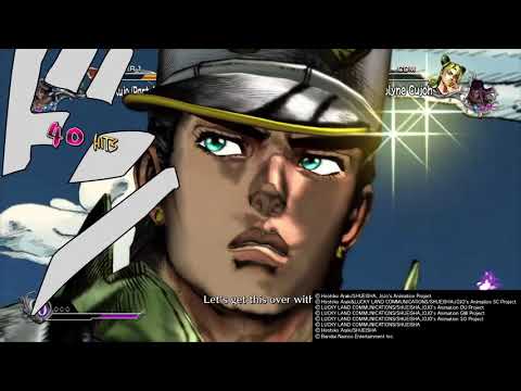 JoJo's Bizarre Adventure: All-Star Battle R - Jotaro vs Jolyne