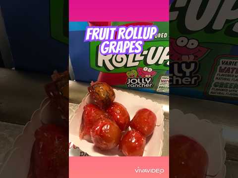 Fruit RollUP Grapes  #fruitrollup #grapes #recipes #trythis