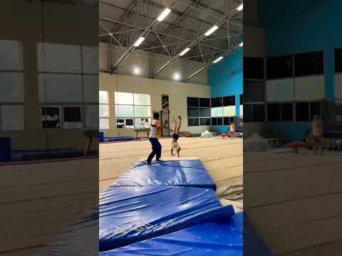 Completed Back Double | Gymnast Arpit | post by JACKYSAGAR #learning #basic #gymnatics #viralshort