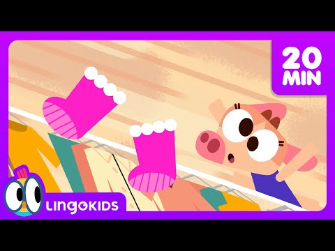 GETTING DRESSED 🧥👚 + More Cartoons For Kids | Lingokids