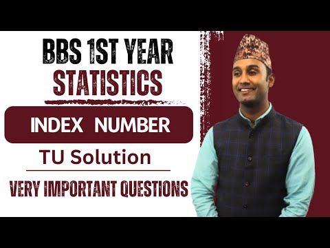 Index Number || TU Solution || BBS 1st Year Statistics in Nepali || Exam Preparation -Gurubaa