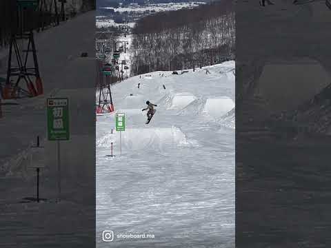 Fs 360 practice #snowboarding #單板滑雪 #日本滑雪 #滑雪 #カービング #スノーボー #スノボ #groundtrick #グラトリ #snowboard_world