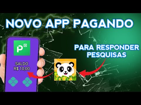 NOVO APLICATIVO PAGANDO R$5 REAIS NO CADASTRO, E GANHE PARA RESPONDER PESQUISAS