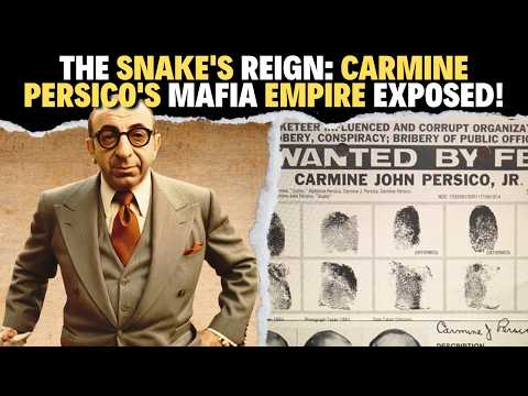 The Snake's Reign: Carmine Persico's Mafia Empire Exposed! | From Brooklyn Streets to Prison Kingpin