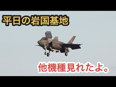 平日の岩国基地に行ってみたら他機種見れたよ。