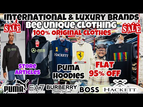 100% Original Clothes | Flat 90% Off | Tshirts,Poloneck,Jeans | Branded Clothes in Mumbai