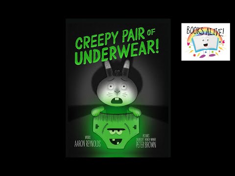 Creepy pair of underwear - Books Alive! Read Aloud! Spooky Scary Halloween Kids Book