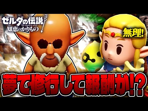 眠るだけで最強の報酬が入手できると『噂の道場』に入門してみたら.... Part12【ゼルダの伝説 知恵のかりもの実況/攻略】