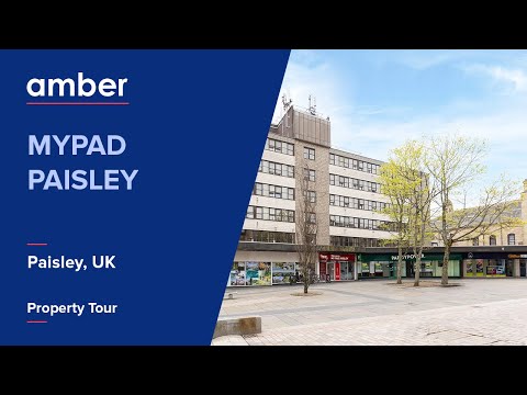 Property Tour | MyPad Paisley | Student Accommodation in UK | amber