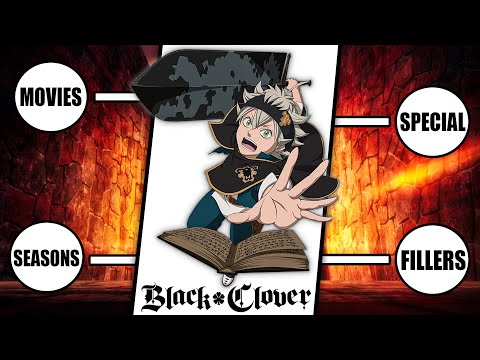 How To Watch Black Clover In Order