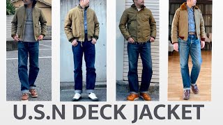 アメカジ、冬に欠かせないアイテム！usn  deck  jacket