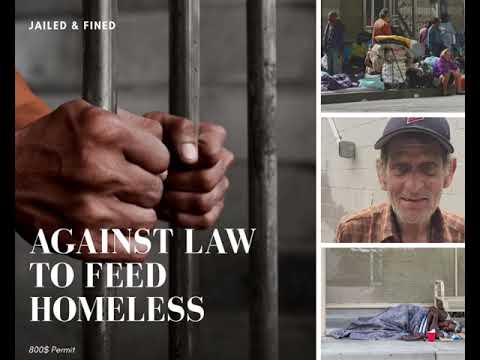 Against the law to feed homeless