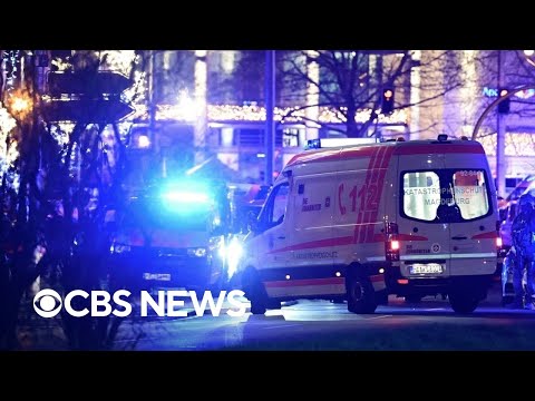 Toddler among 2 killed in German Christmas market attack, authorities say