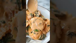 Creamy Tuscan Ravioli