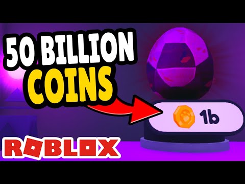 Spending 50 BILLION COINS on Dominus Eggs in Pet Simulator X (Roblox)