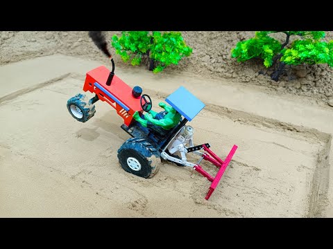 diy mini tractor making heavy agriculture plough machinery creative project |@Acrofter1