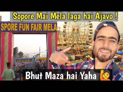 Sopore Fun Fair Mela 🎡 || Apple town Sopore