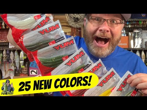 UNBOXING 25 NEW Yum Dinger COLORS! ALL NEW! Very Cool