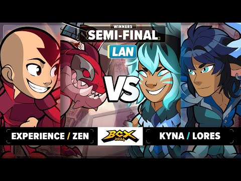 Experience & Zen vs Lores & Kyna - Winners Semi-Final - Brawlhalla World Championship 2024 - LAN 2v2